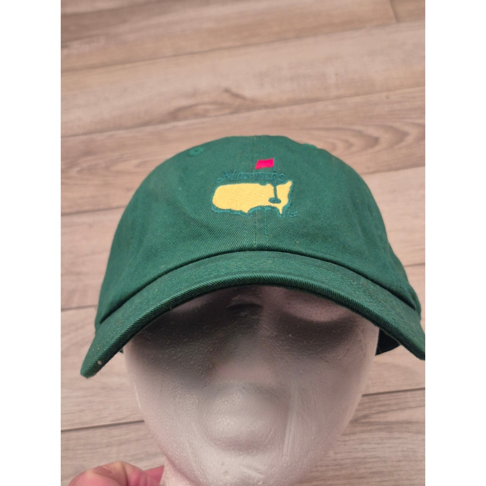 Masters Tournament Golf Hat Green Adjustable Strapback Augusta National Cap